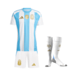 Kit de Criança - Argentina Principal 24/25 - Copa América 2024