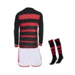 Kit de Criança - Flamengo Principal 24/25 - Manga Comprida - Image 2