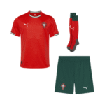 Kit de Criança - Portugal Principal 25/26 - Mundial 2026 - Image 3